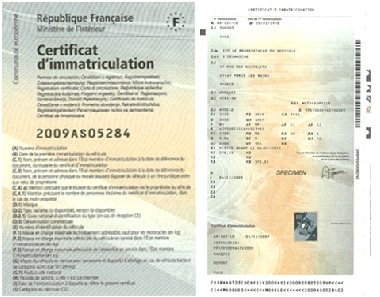 Carte grise ou certificat d'immatriculation contrôle technique Montpellier